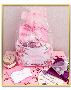 Relaxing gifts for women - self love spa gift bag